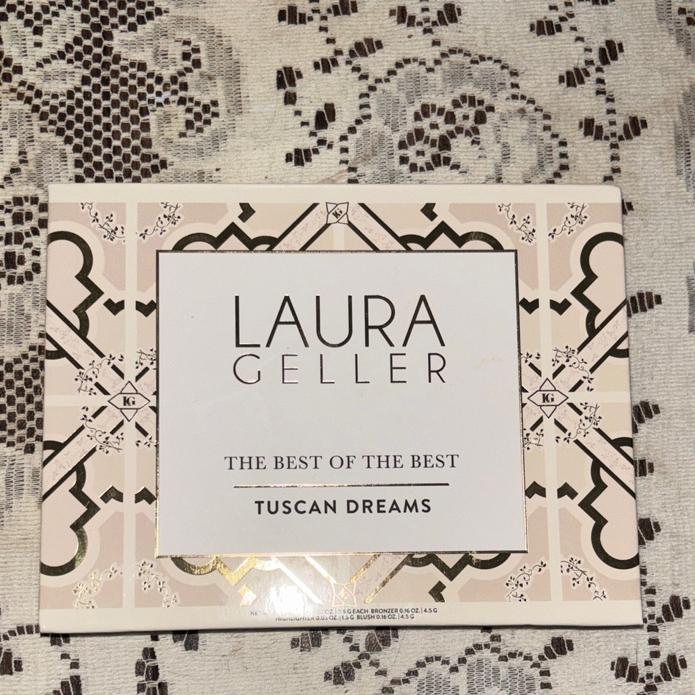 Laura Geller🆕 Best Tuscan Dreams Baked Palette is a versatile all-in-one palette